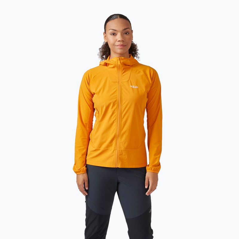 Dámska softshell  bunda Rab Borealis oranžová QWS-39