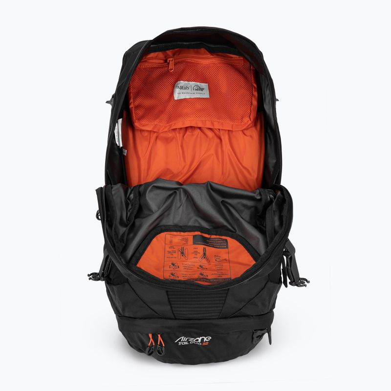 Lowe Alpine AirZone Trail Duo 32 l turistický batoh black/anthracite 4