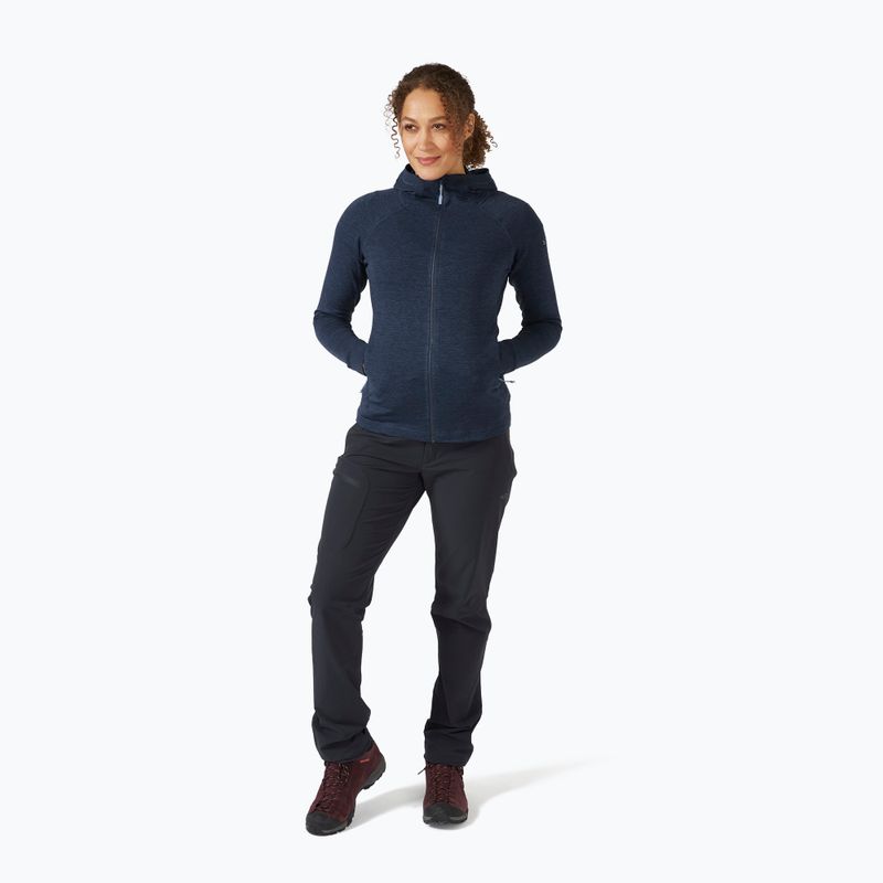 Dámska trekingová bunda Rab Nexus Hoody navy blue QFF-71 3