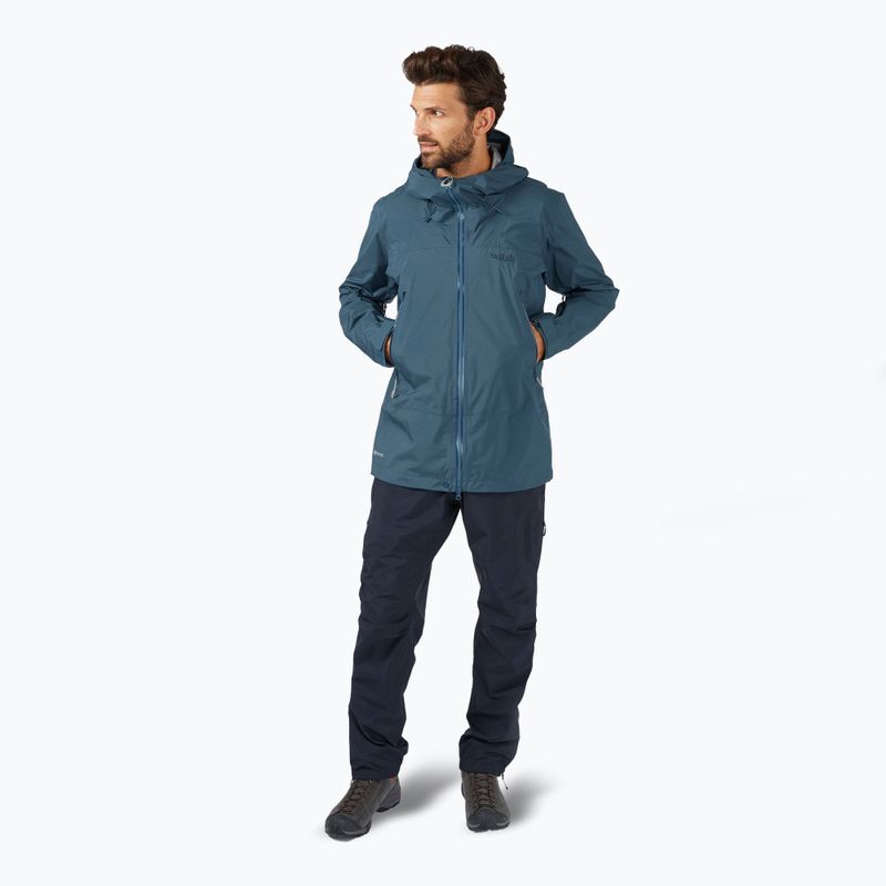 Dámska bunda do dažďa Rab Namche GTX orion blue 2
