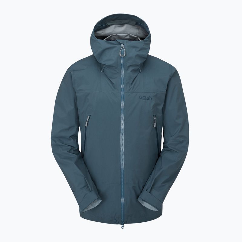 Dámska bunda do dažďa Rab Namche GTX orion blue 4