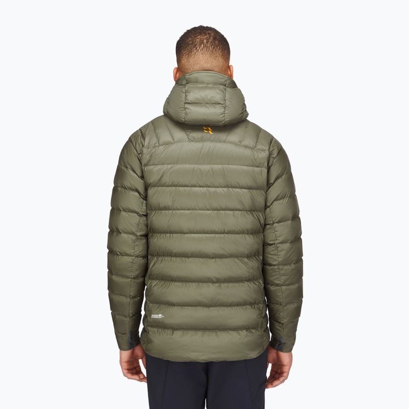 Pánska páperová bunda Rab Electron Pro light khaki 3