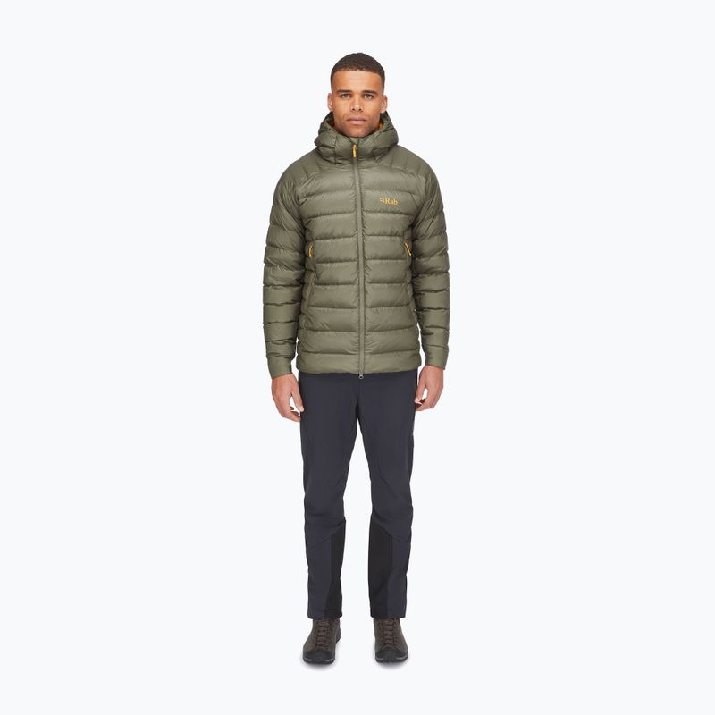 Pánska páperová bunda Rab Electron Pro light khaki 4