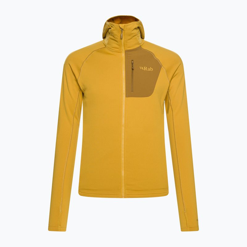 Pánska trekingová mikina Rab Superflux Hoody sahara 2