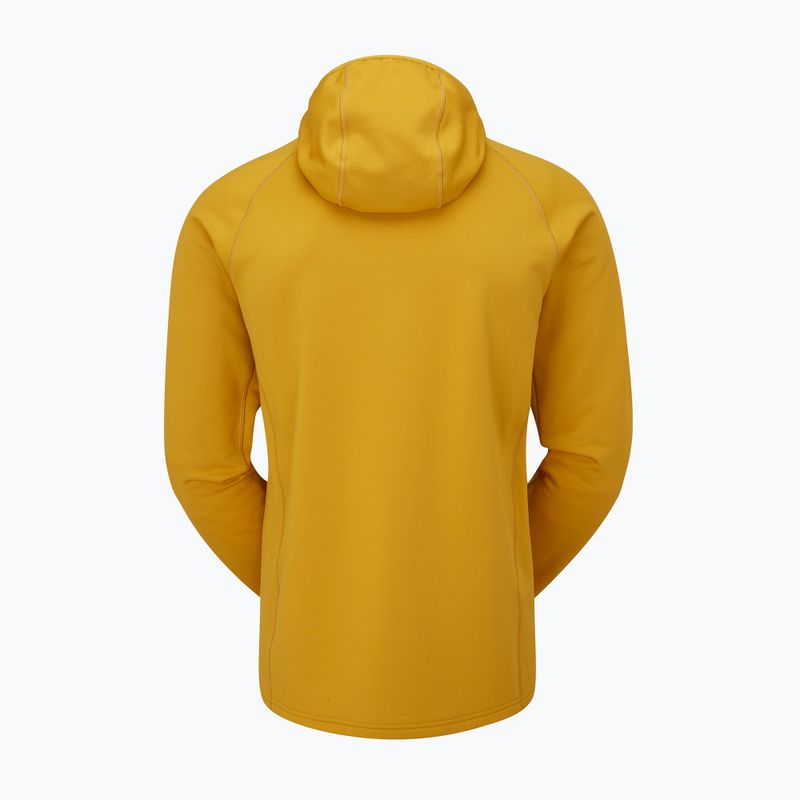 Pánska trekingová mikina Rab Superflux Hoody sahara 7
