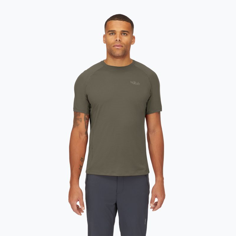 Pánske tričko Rab Sonic light khaki