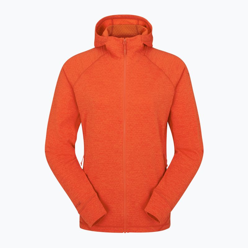 Dámska mikina Rab Nexus Hoody red grapefruit 4