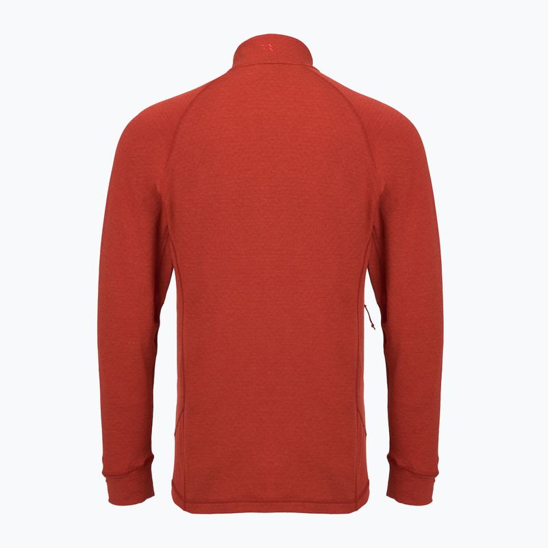 Pánska mikina Rab Nexus tuscan red 2