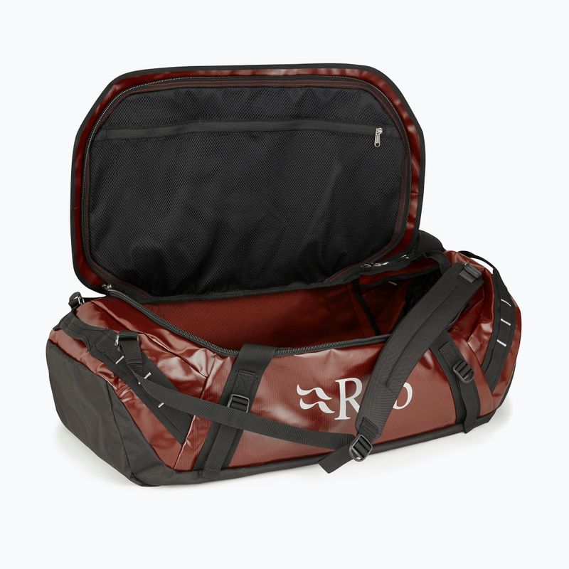 Cestovná taška Rab Expedition Kitbag II 50 l red clay 4