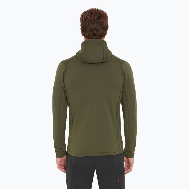 Pánska mikina Rab Superflux Hoody army QFG-13 3