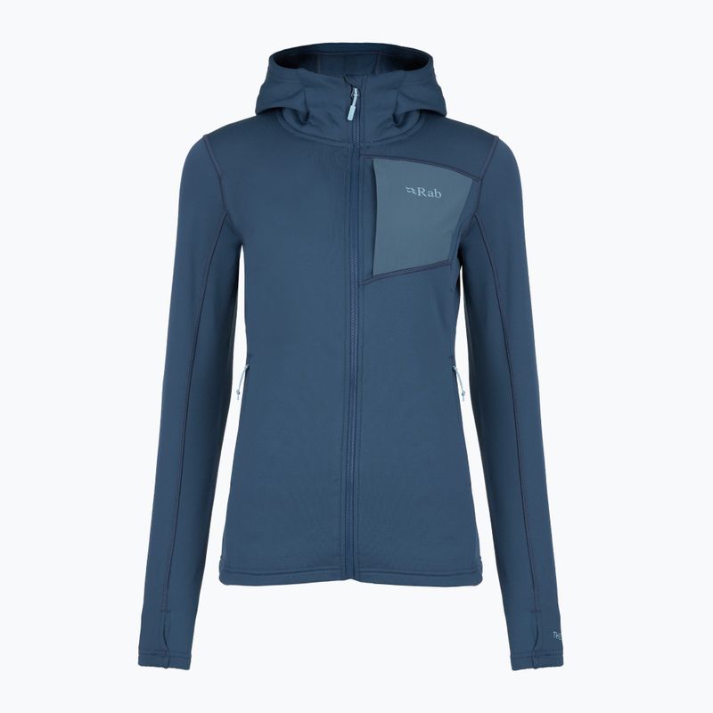 Dámska mikina Rab Superflux Hoody tempest blue