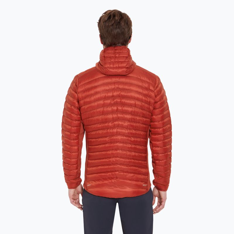 Pánska  páperová bunda  Rab Cirrus Flex Hoody tuscan red 3