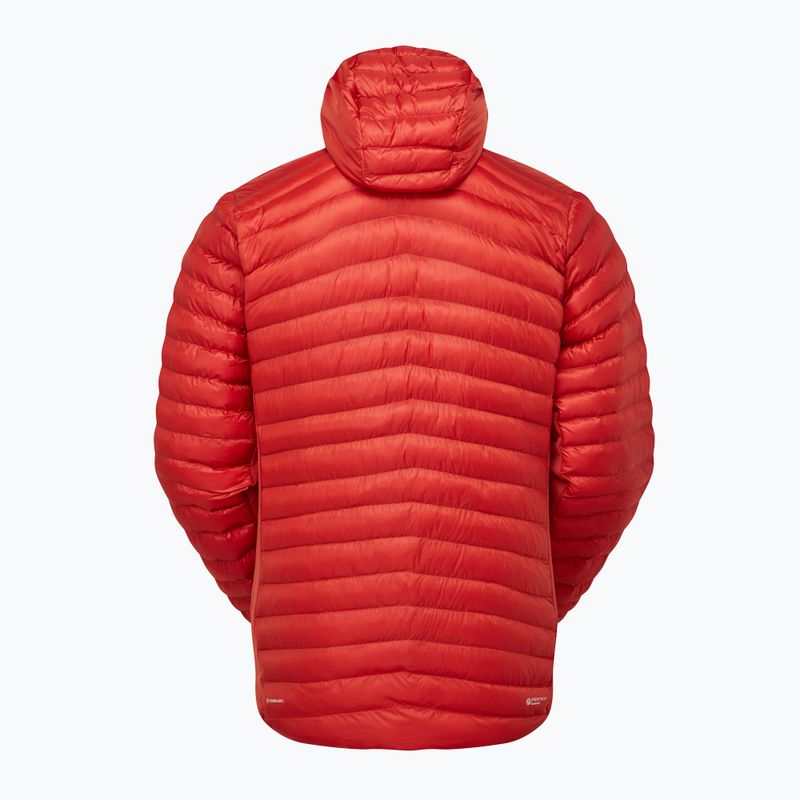 Pánska  páperová bunda  Rab Cirrus Flex Hoody tuscan red 13