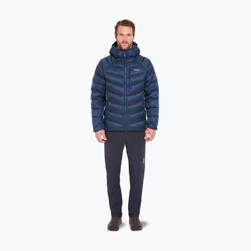 Pánska páperová bunda Rab Glaceon Pro Jacket tempest blue 2