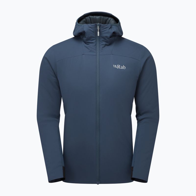 Pánska vetrovka Rab Xenair Alpine Flex tempest blue