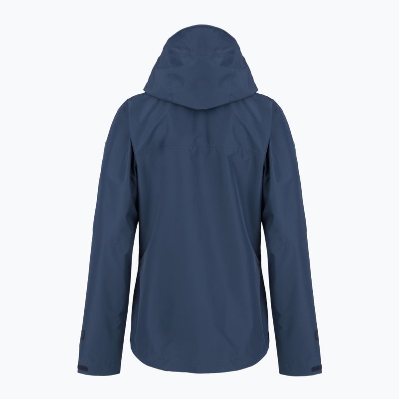 Dámska bunda do dažďa Rab Downpour tempest blue 2