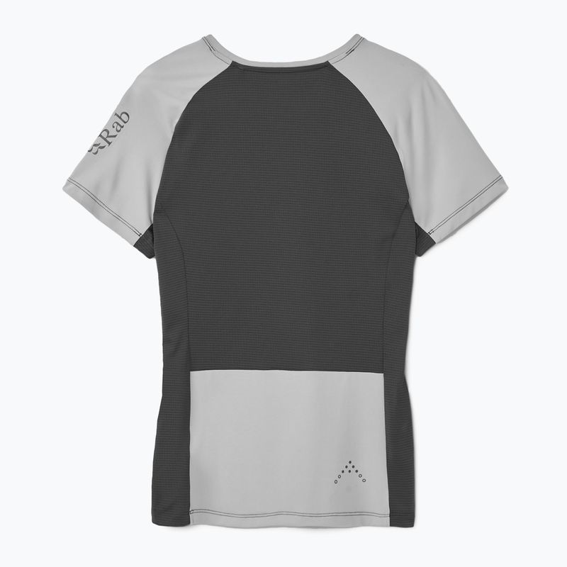 Dámske tričko Rab Trail Tee dark pewtwer/graphene 2