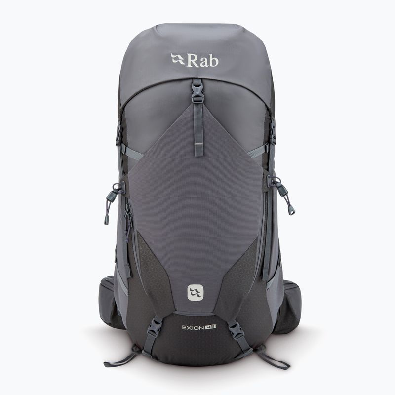Turistický batoh Rab Exion 48 l L-XL antracit/grafén