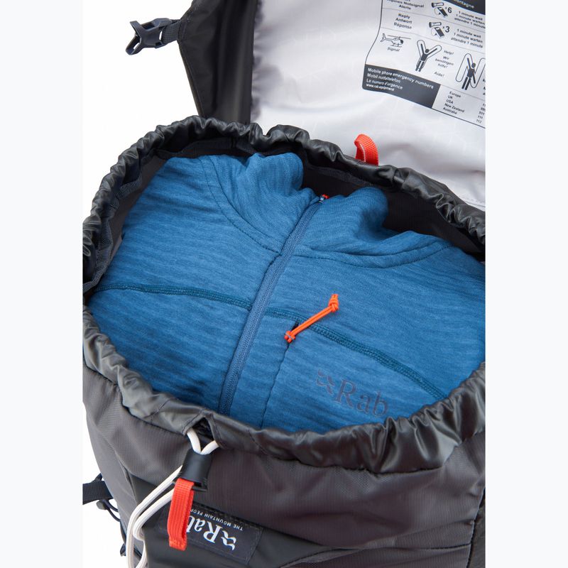 Turistický batoh Rab Exion 48 l L-XL antracit/grafén 7