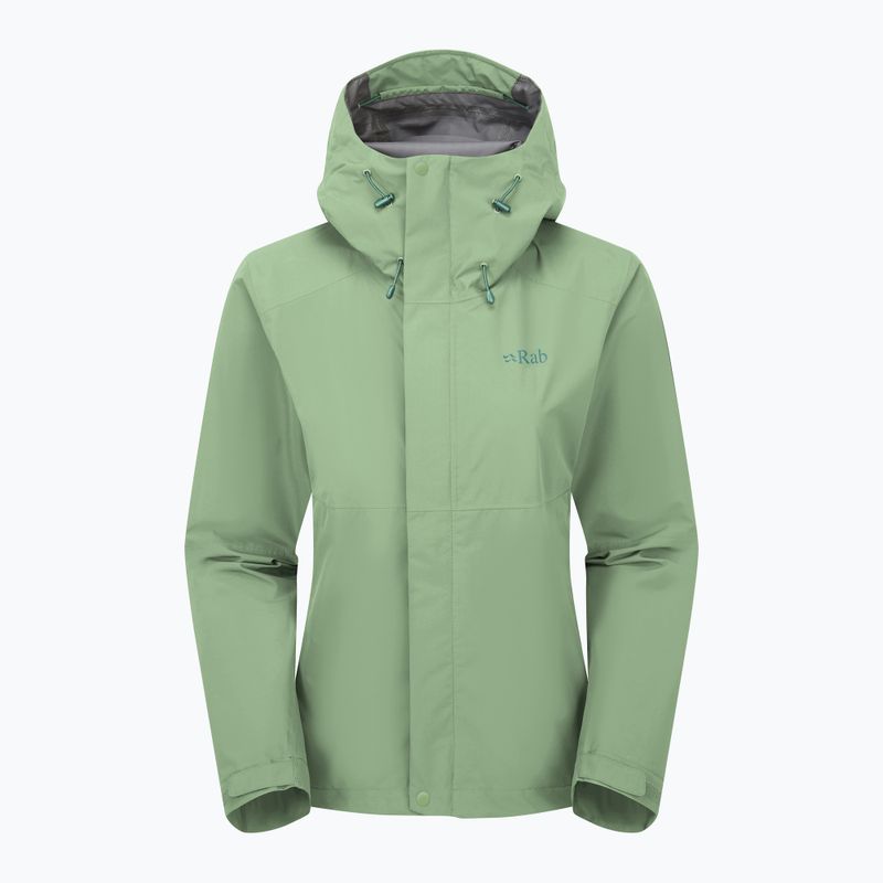 Dámska nepremokavá bunda Rab Downpour black