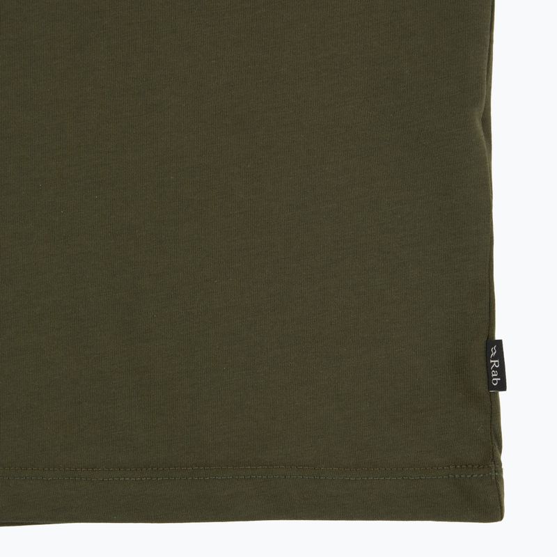 Pánske tričko Rab Ridge Tee ebony 4