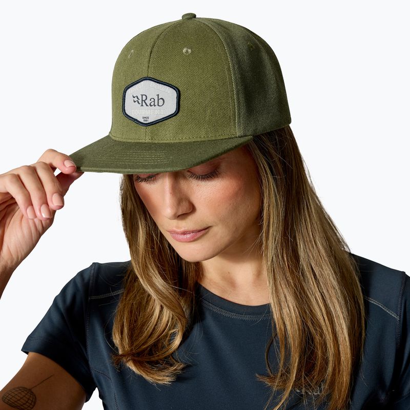 Šiltovka Rab Axion Badge army/light khaki 4