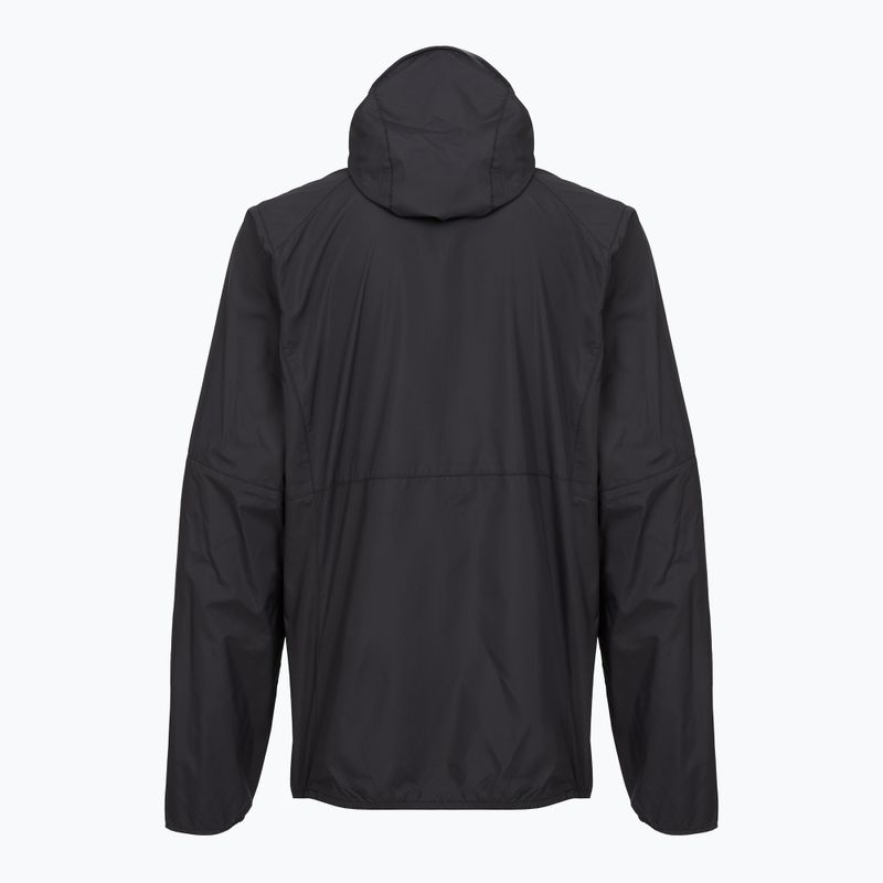Pánska vetrovka Rab Windgather Hoody black 2