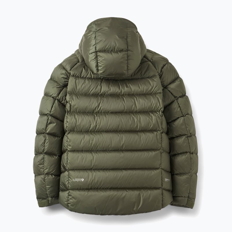 Pánska páperová bunda Rab Glaceon Pro Jacket army 2