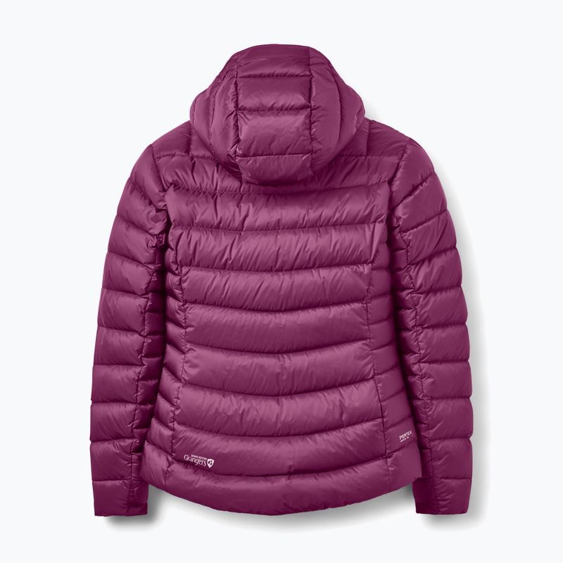 Dámska páperová bunda Rab Electron Pro Hoody mulberry 2