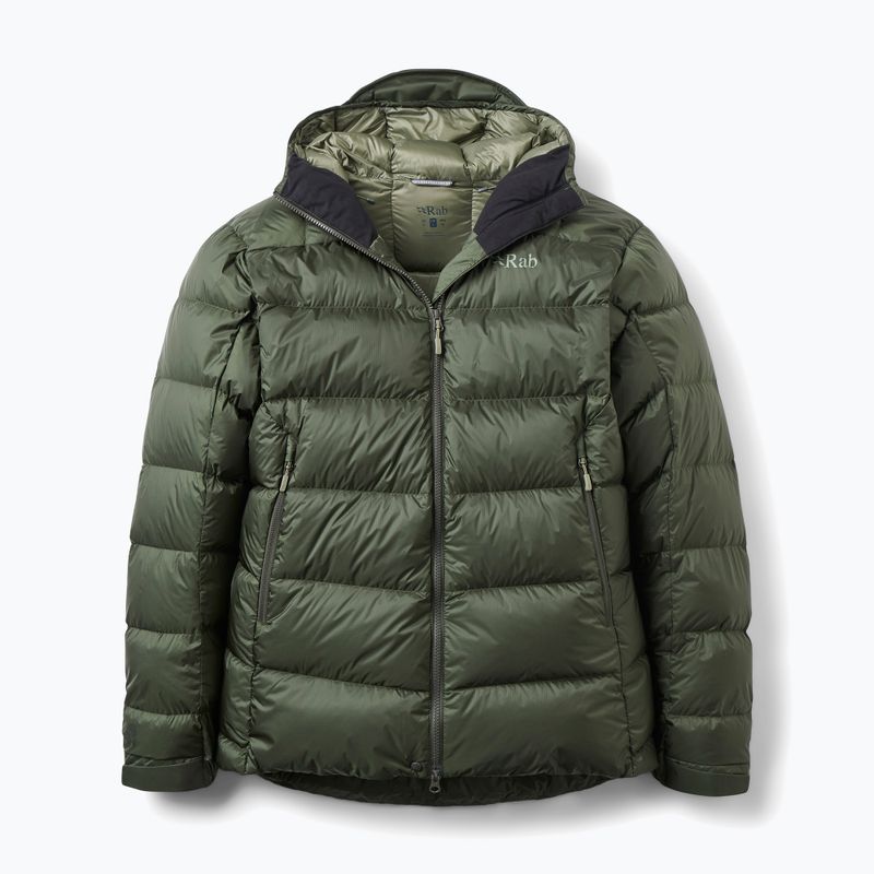 Pánska páperová bunda Rab Neutrino Pro Hoody army