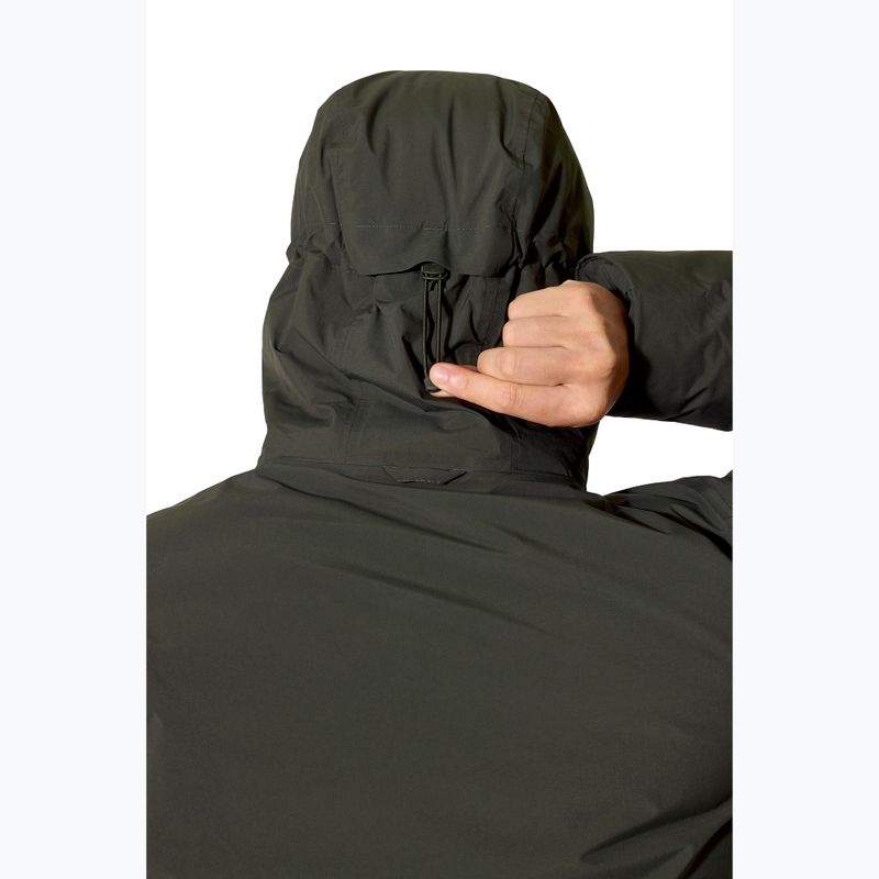 Pánska páperová bunda Rab Valiance dark army 5