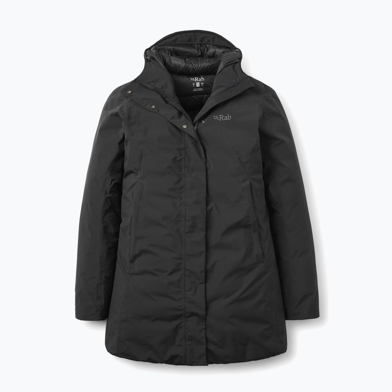 Dámsky páperový kabát Rab Valiance Parka black 4