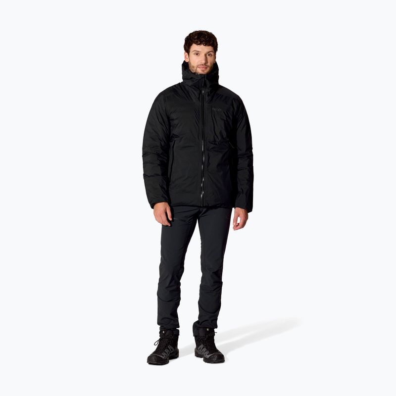 Pánska páperová bunda Rab Microlight Shield  black 2
