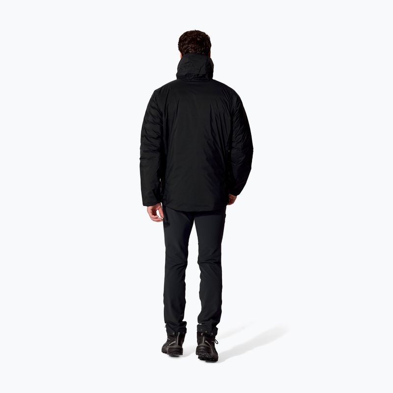 Pánska páperová bunda Rab Microlight Shield  black 3