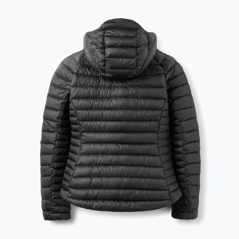 Dámska páperová bunda Rab Microlight Alpine Hoody black 5