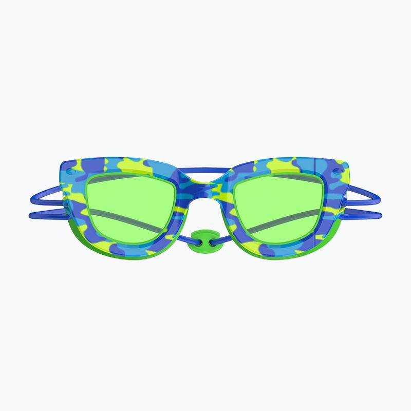 Detské plavecké okuliare Speedo Sunny G Pop Seasiders Print speedo blue camo / jello green 2