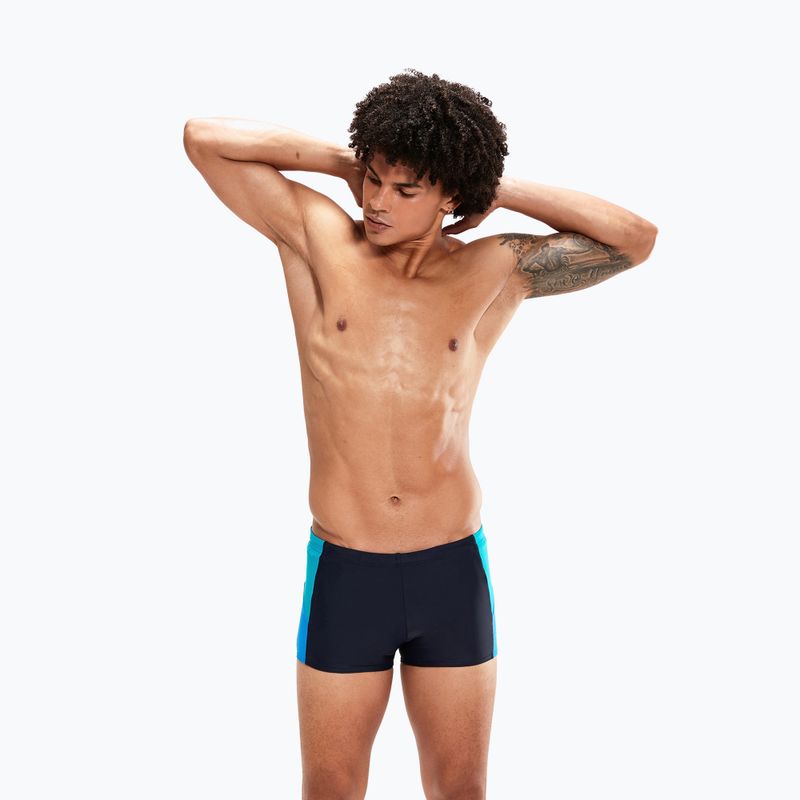 Pánske plavecké boxerky Speedo Dive Aquashort navy blue 8-00300714312 5