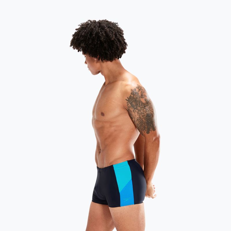 Pánske plavecké boxerky Speedo Dive Aquashort navy blue 8-00300714312 6