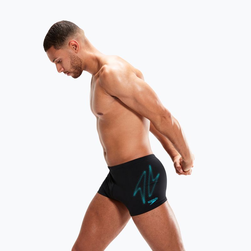 Pánske plavecké boxerky Speedo Hyper Boom Placement Aquashort black 8-00301115144 6