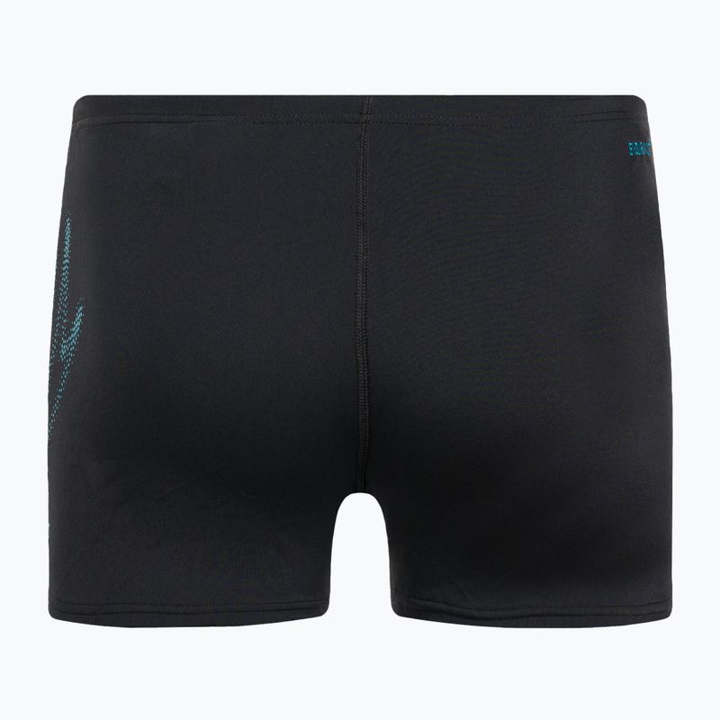 Pánske plavecké boxerky Speedo Hyper Boom Placement Aquashort black 8-00301115144 2