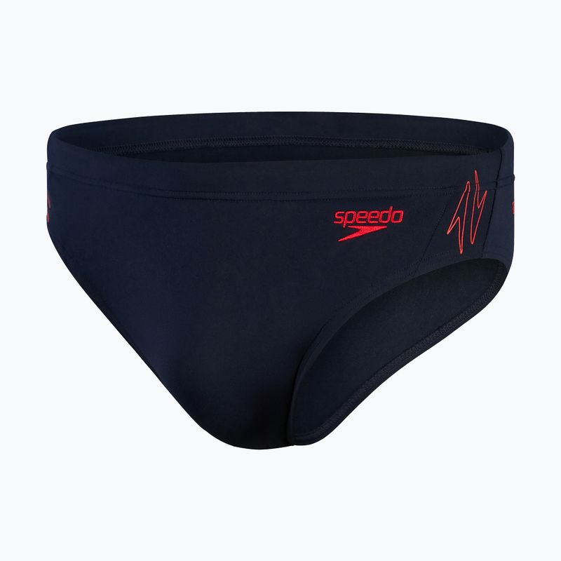 Pánske plavecké nohavičky Speedo Hyper Boom Splice Brief navy blue 8-00301715148 5