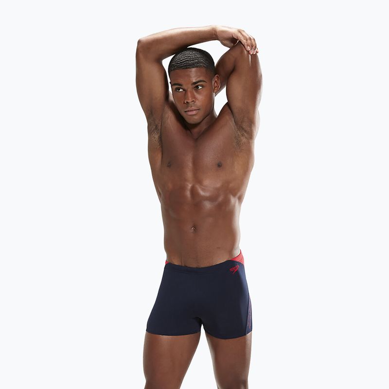 Pánske plavecké boxerky Speedo Hyper Boom Splice navy blue 8-00302015147 5