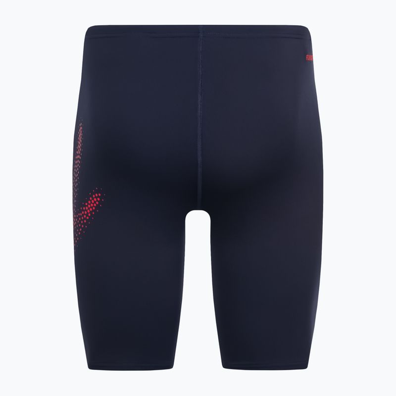 Pánske plavky Speedo Hyper Boom Placement Jammer navy blue 8-00302115194 2