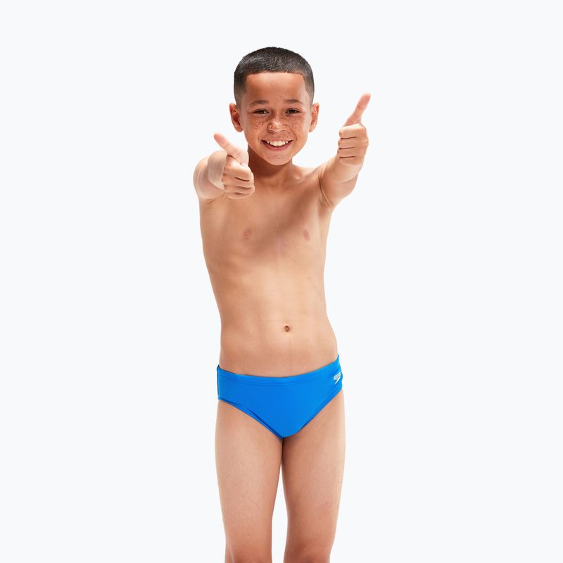 Speedo Logo Brief detské plavecké nohavičky modré 8-00314914372 6