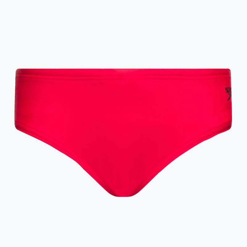 Speedo Logo Brief detské plavecké nohavičky červené 8-00314914374