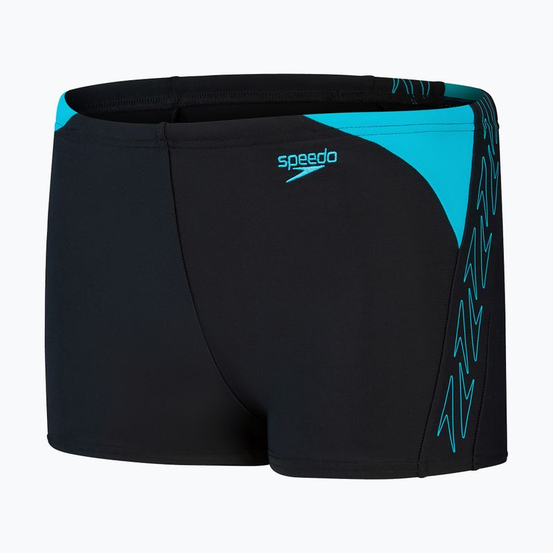 Speedo Hyper Boom Logo Splice Aquashort detské plavecké nohavice 8-00315015176 4