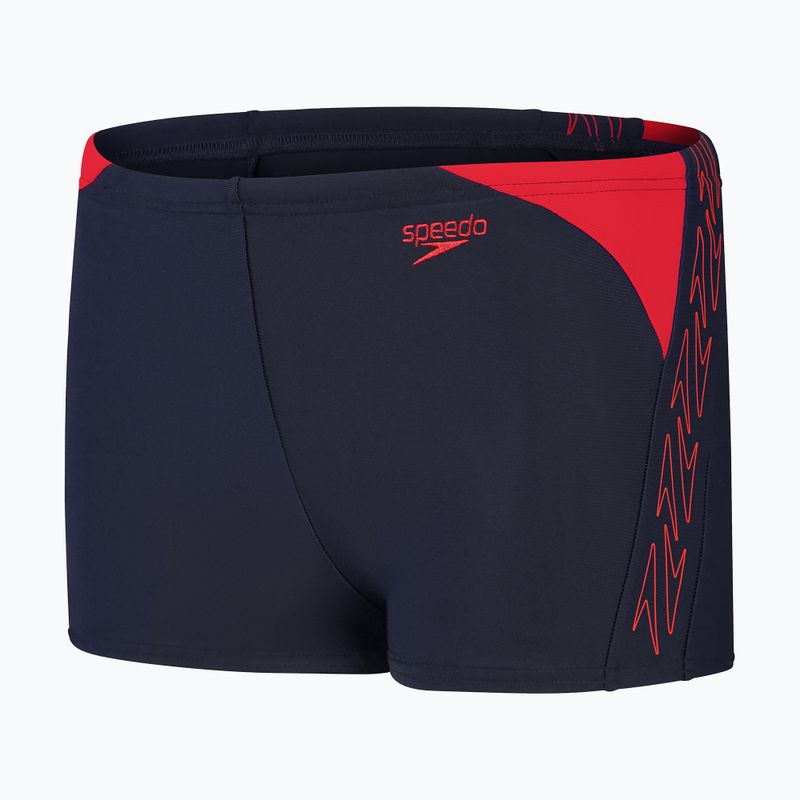Speedo Hyper Boom Logo Splice Aquashort detské plavecké nohavice 8-00315015178 4