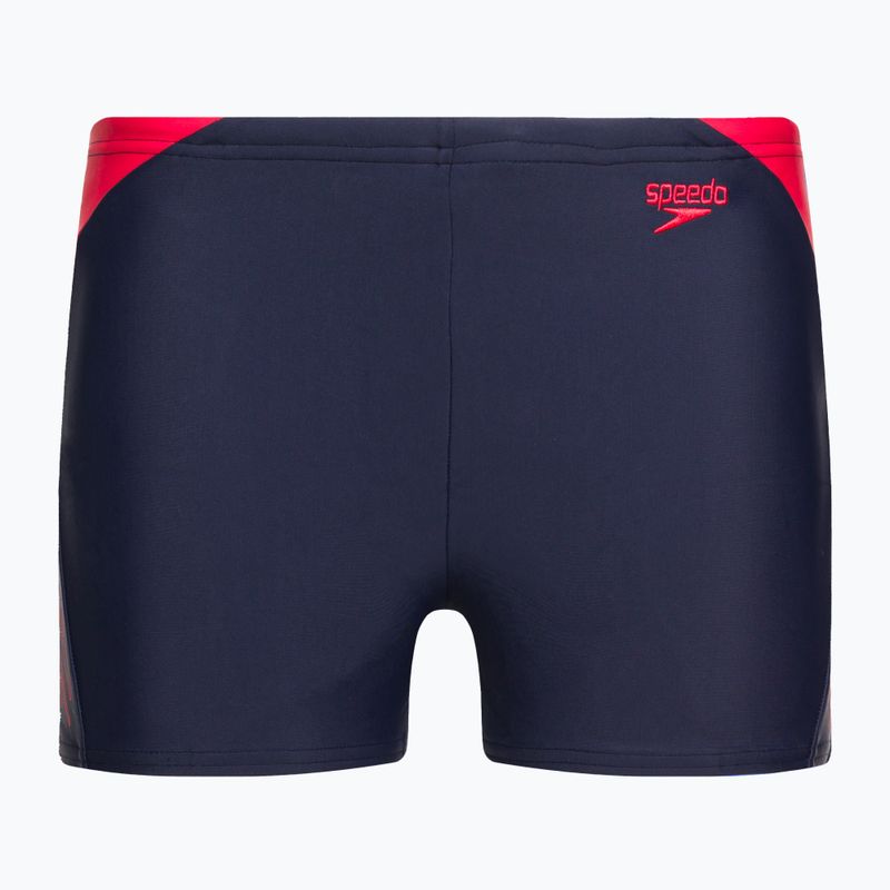 Speedo Hyper Boom Logo Splice Aquashort detské plavecké nohavice 8-00315015178