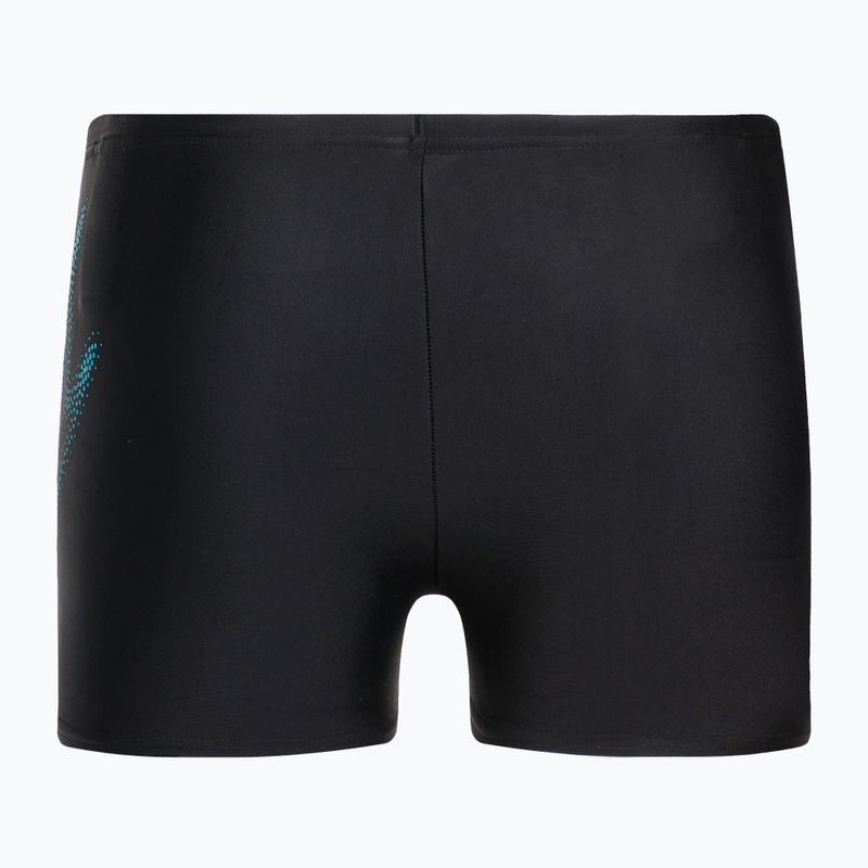 Speedo Hyper Boom Logo Placement Aquashort detské plavecké nohavice čierne 8-00315415190 2