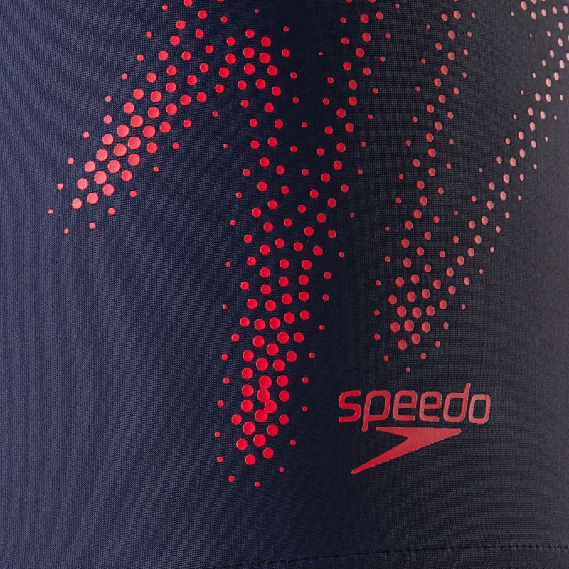 Speedo Hyper Boom Logo Placement Aquashort detské plavecké nohavice námornícka modrá 8-00315415190 3